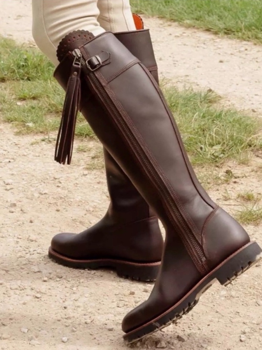 Penelope Chilvers Tassel Knee High Boot